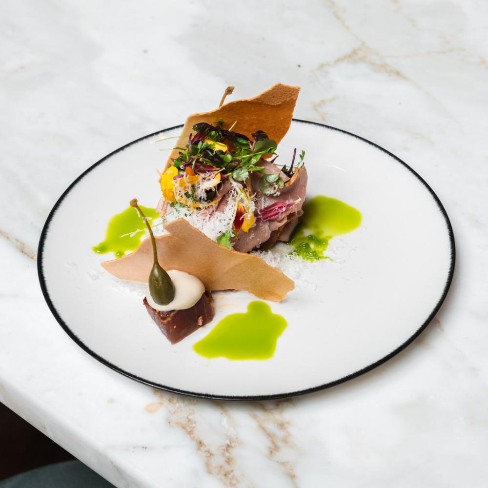 Signature dish van de chef