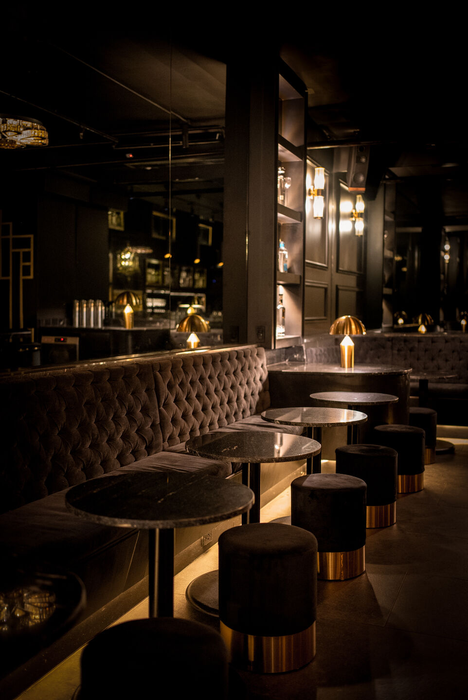 Avond in warme brasseriesfeer